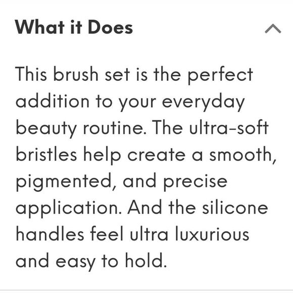 Lithe Beauty Everyday Brush 6 piece Set new msrp $48 - Picture 15 of 16